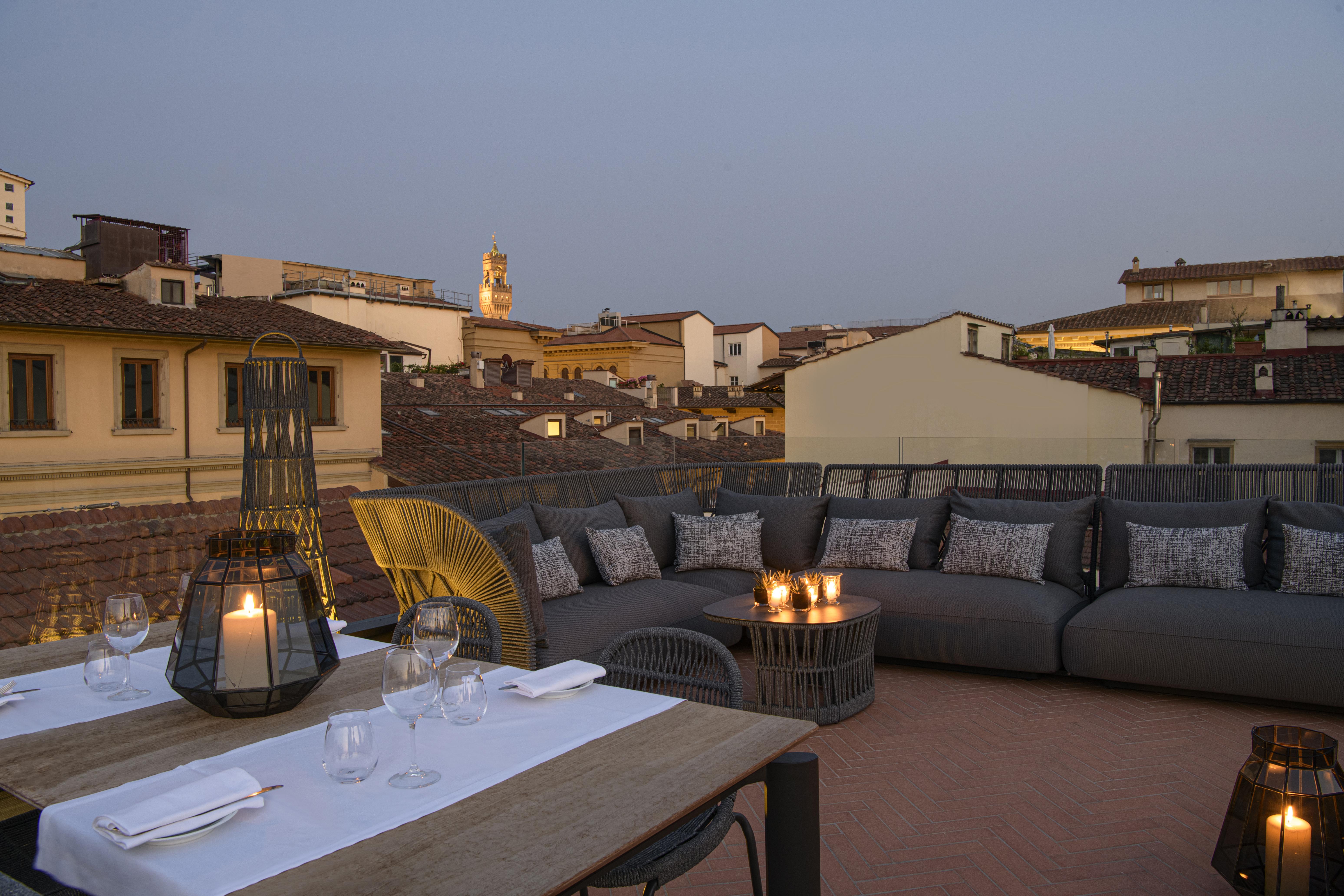 Helvetia&Bristol Firenze - Starhotels Collezione Εξωτερικό φωτογραφία Rooftop terrace