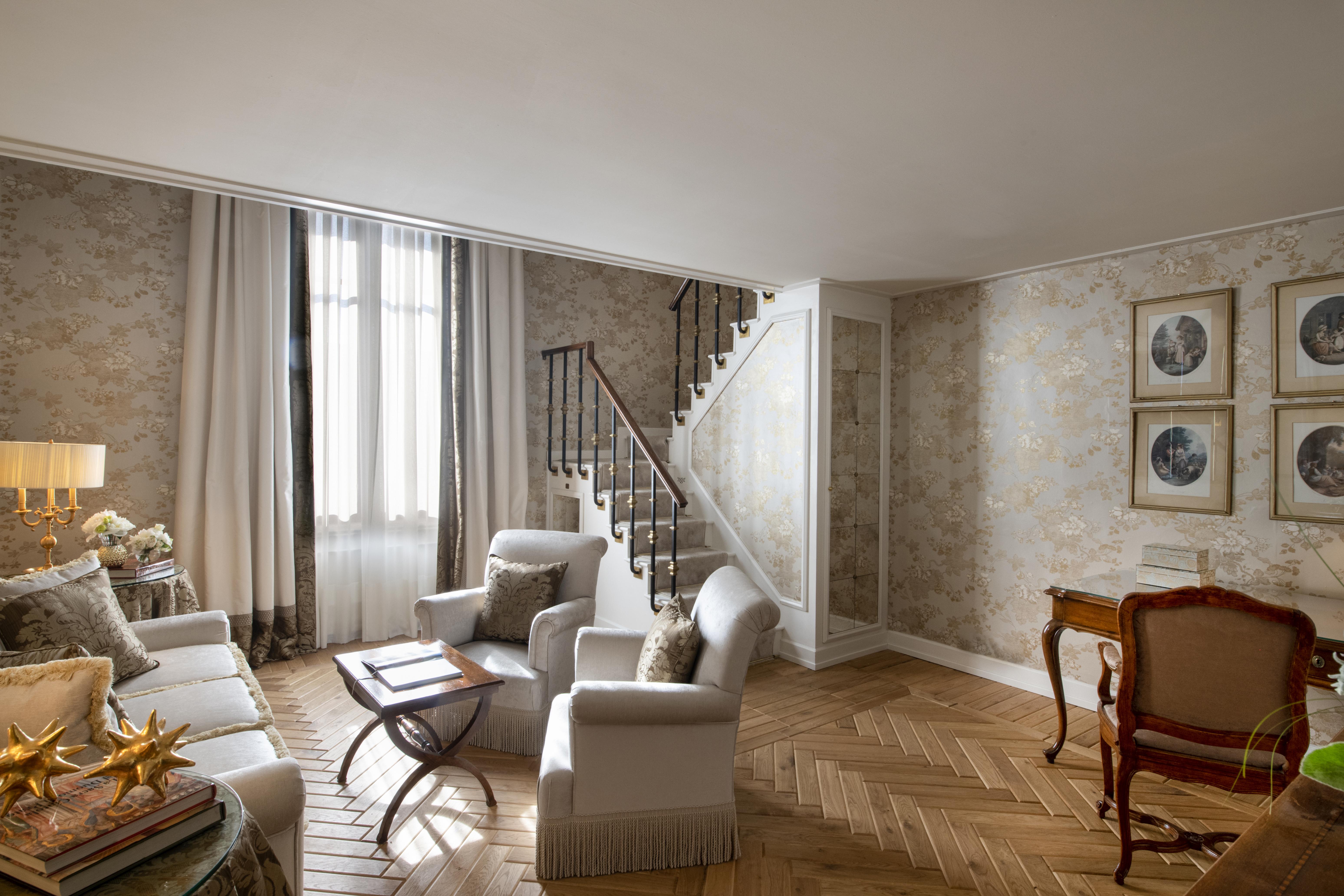 Helvetia&Bristol Firenze - Starhotels Collezione Εξωτερικό φωτογραφία A living room at the hotel