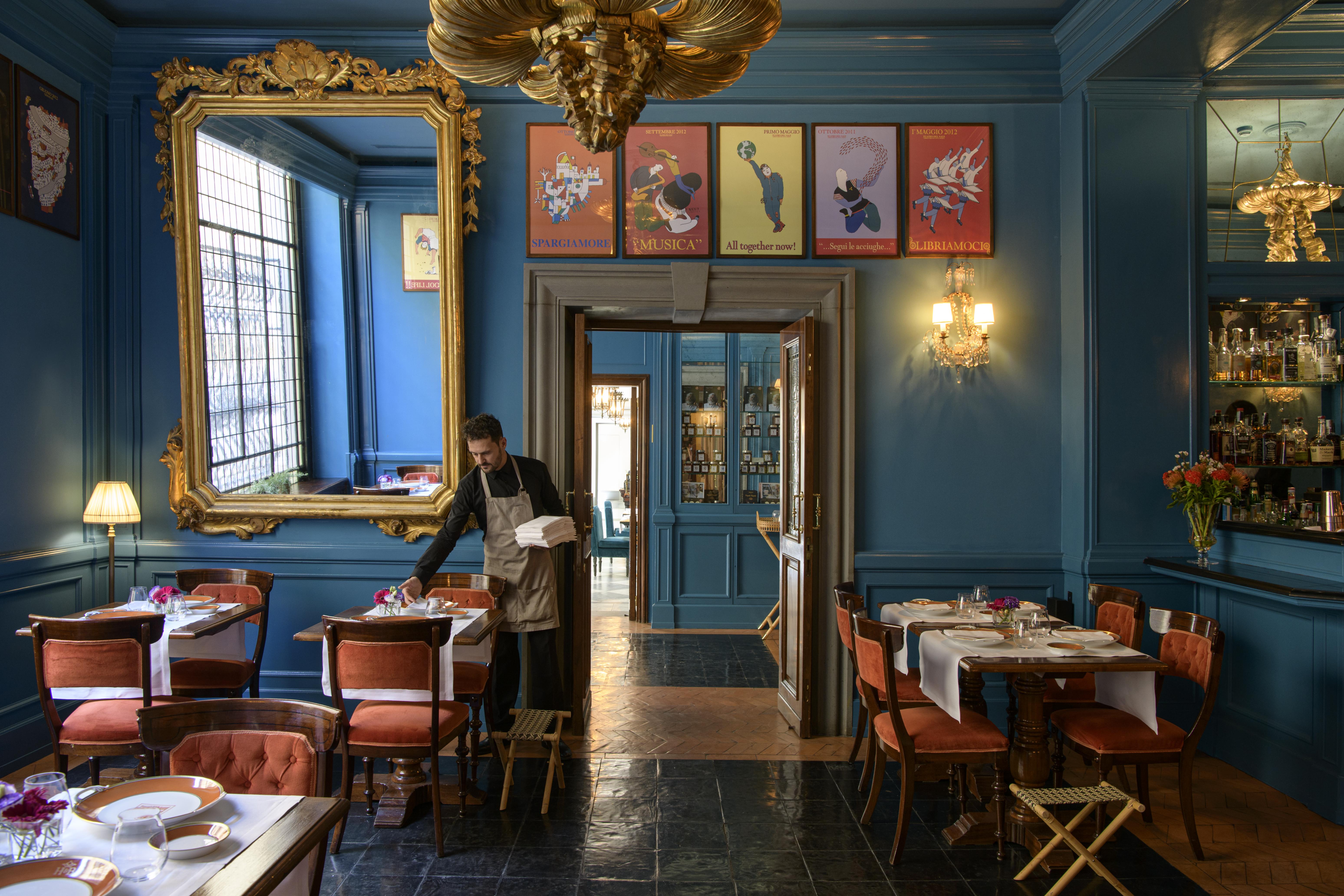Helvetia&Bristol Firenze - Starhotels Collezione Εξωτερικό φωτογραφία Restaurant interior