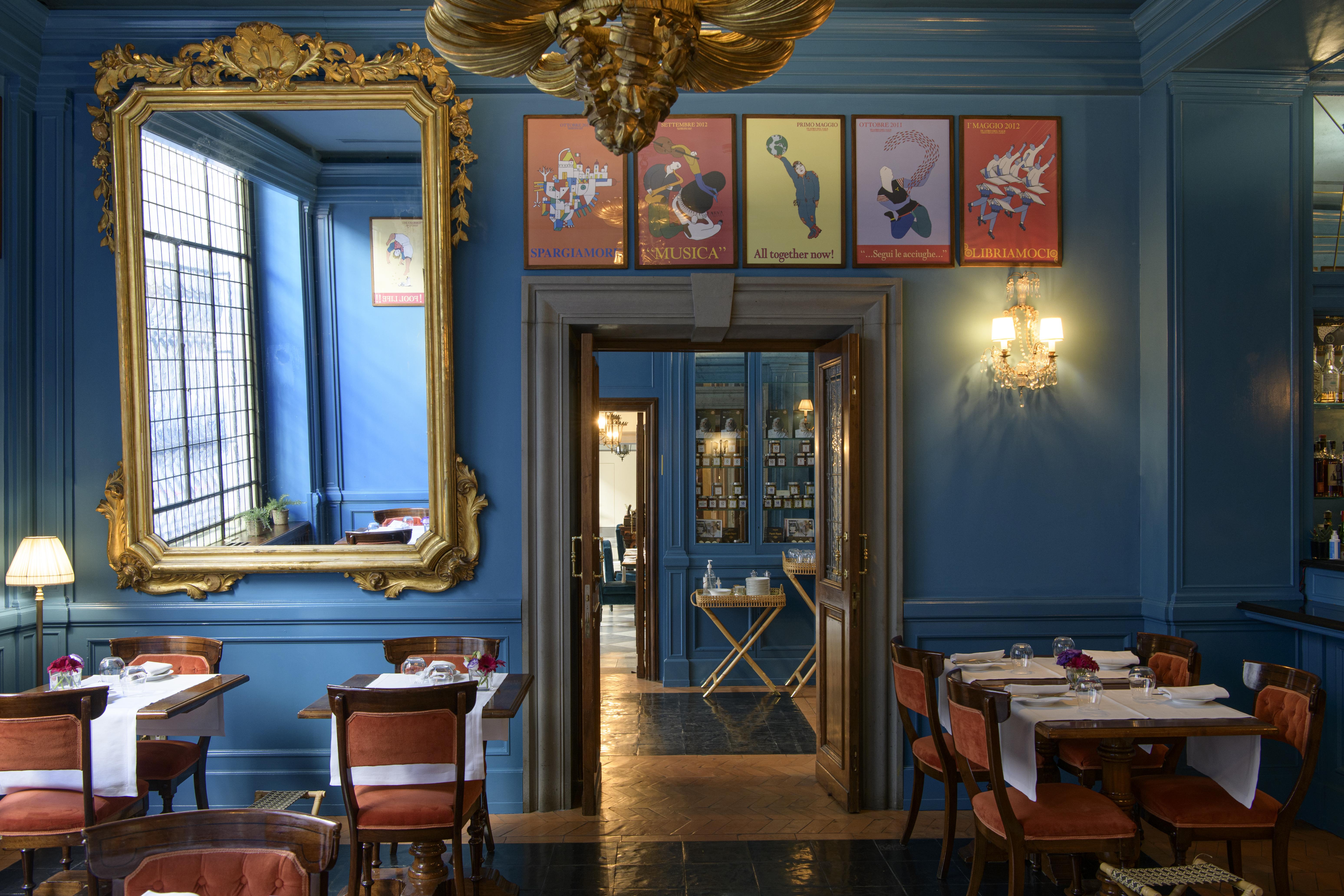 Helvetia&Bristol Firenze - Starhotels Collezione Εξωτερικό φωτογραφία The Blue Room