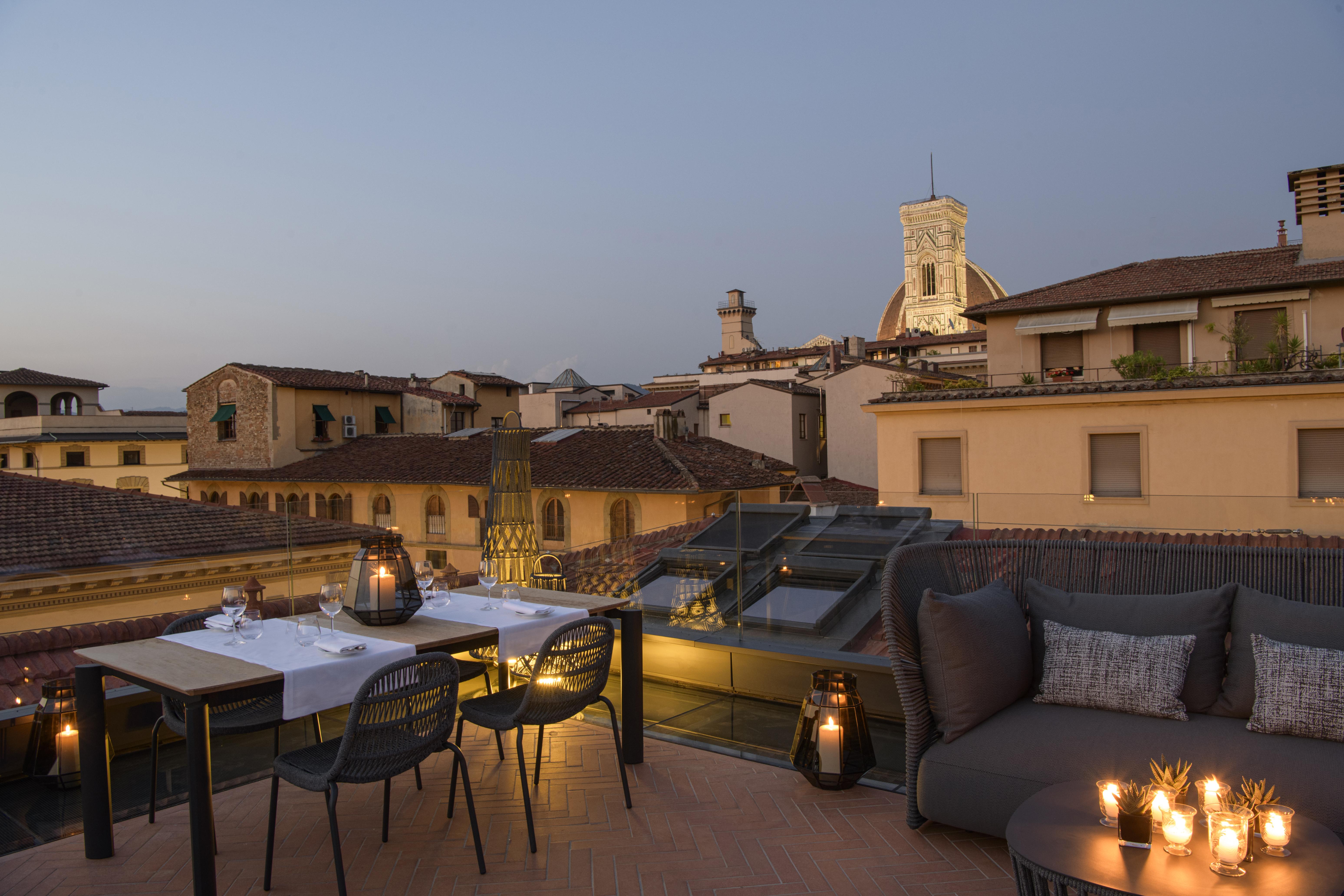 Helvetia&Bristol Firenze - Starhotels Collezione Εξωτερικό φωτογραφία Rooftop terrace