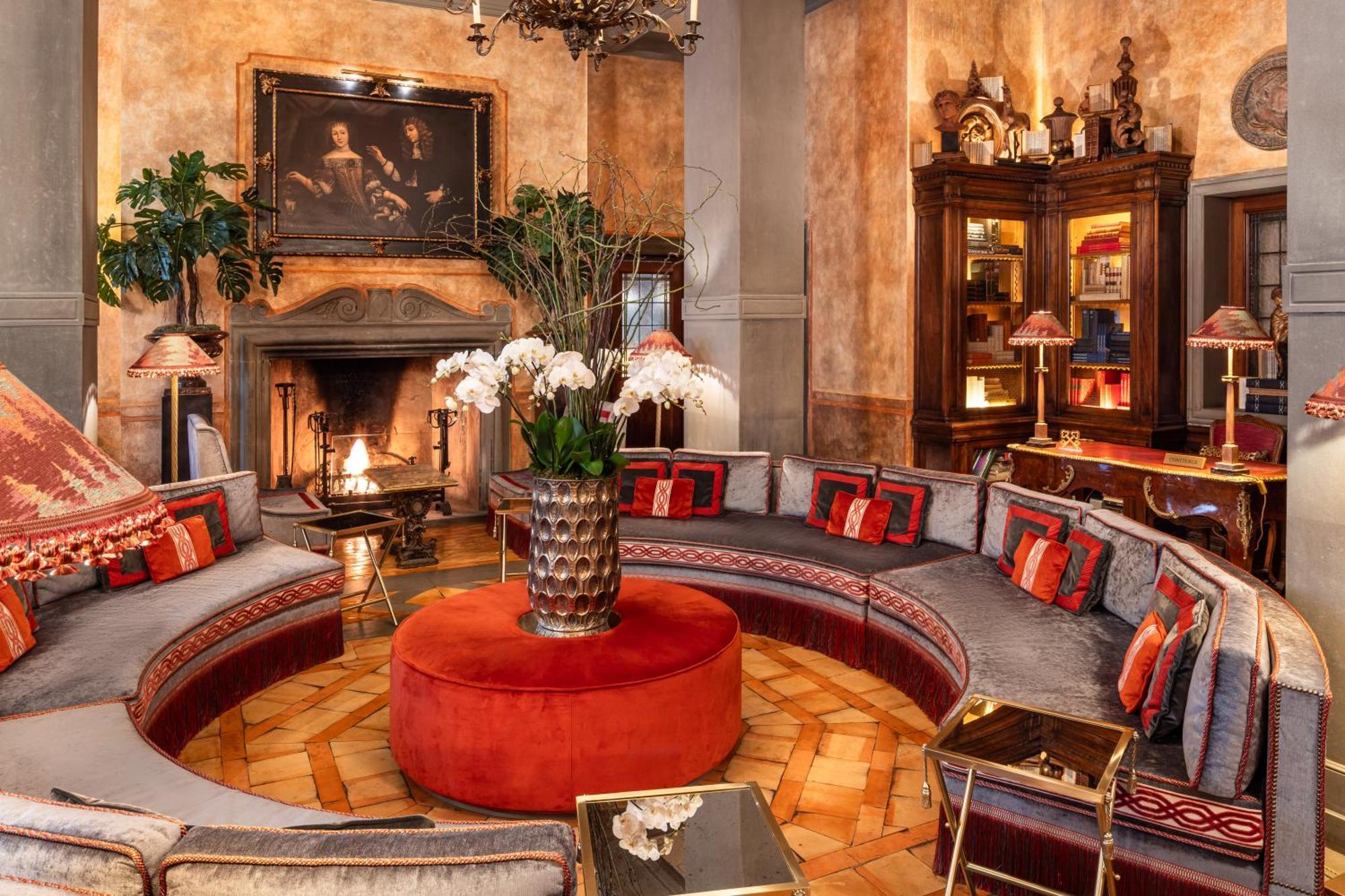 Helvetia&Bristol Firenze - Starhotels Collezione Εξωτερικό φωτογραφία The living room